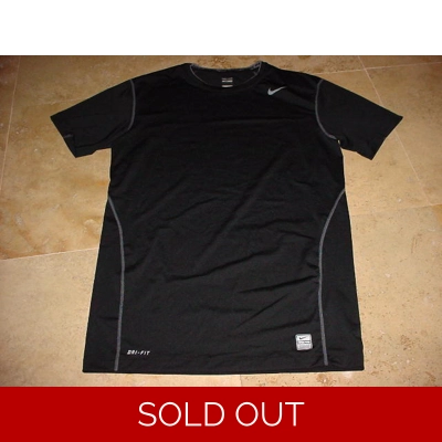 Nike Pro Core Tight Compression Training Shirt Black 3XL